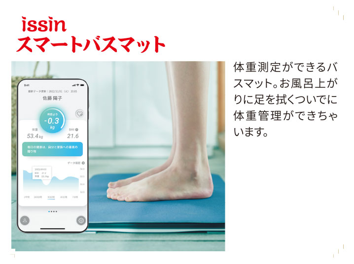 issin スマートバスマット